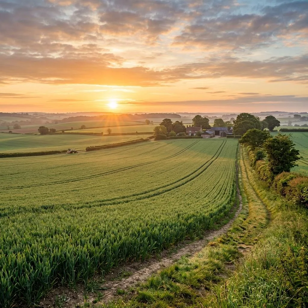 Farmland agricultural investment field crops England