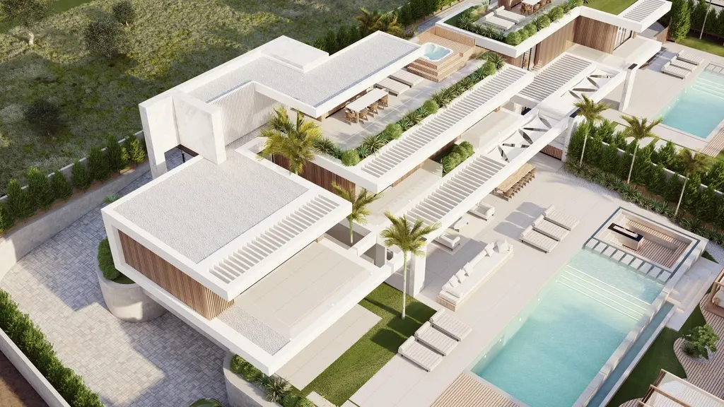 Architectural overview of the approved villa design in Vale Formoso